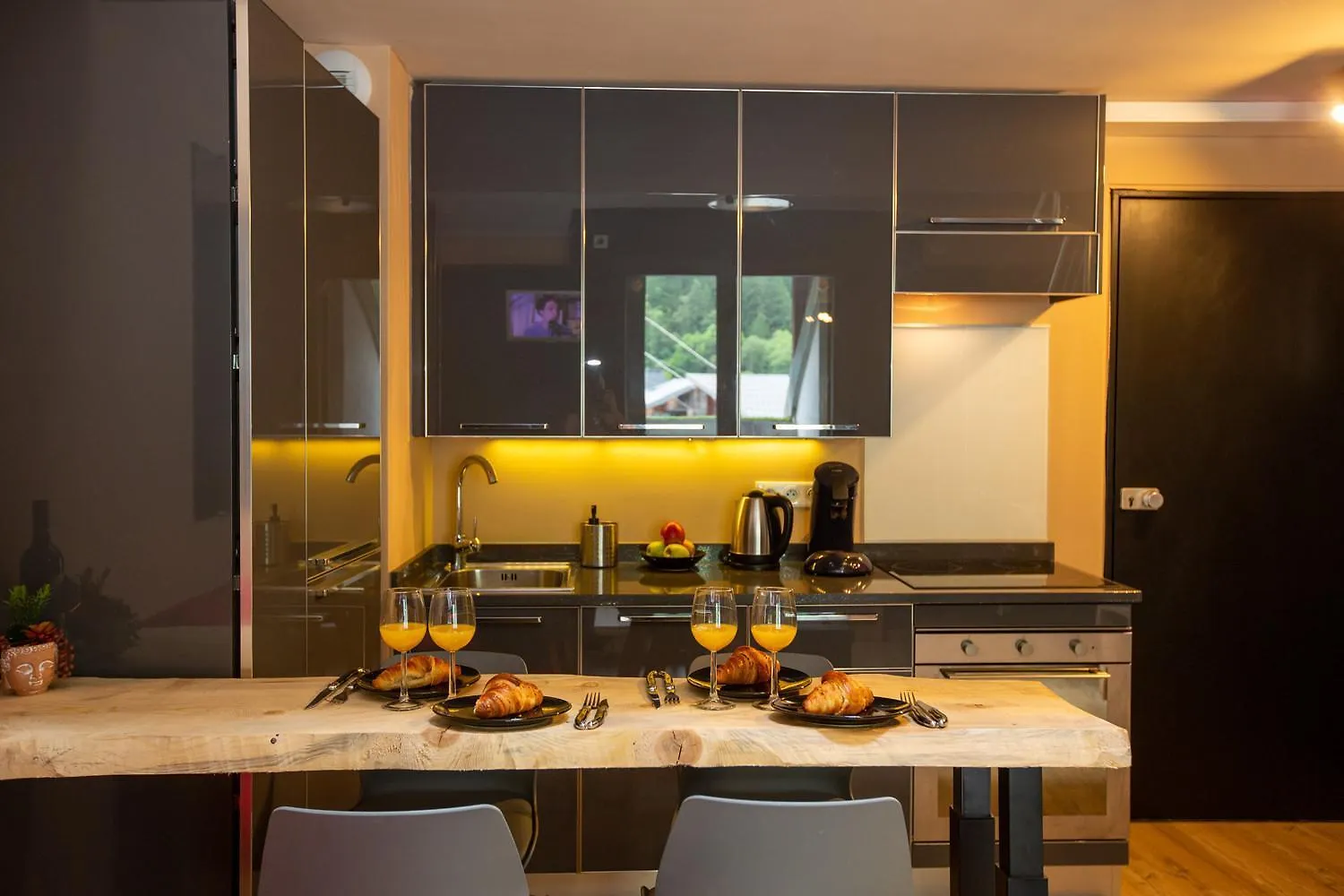 Les Barrats - Duplex - Central - Vue Mont-Blanc Chamonix Apartment